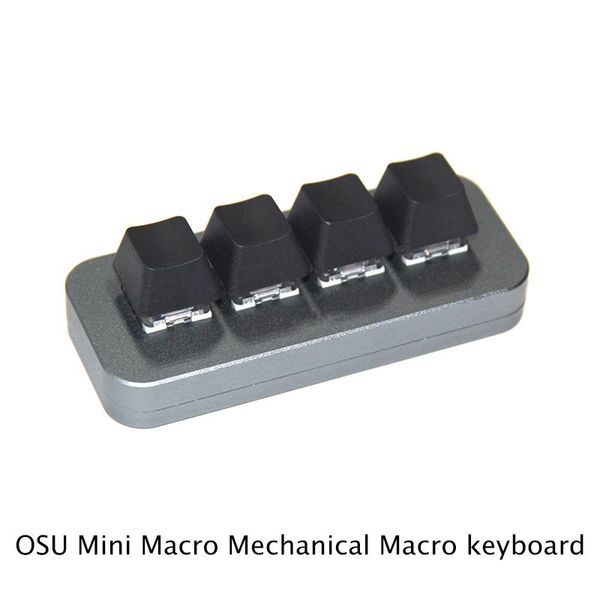 

keyboards macro keyboard metal shell 4 keys function software control mini mechanical osu gaming ps ar
