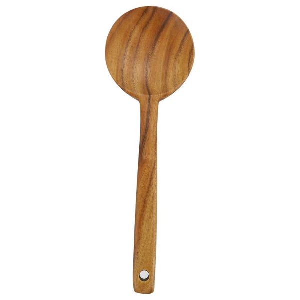 

spoons portable wooden spoon soup wood kitchen cooking scoop tableware