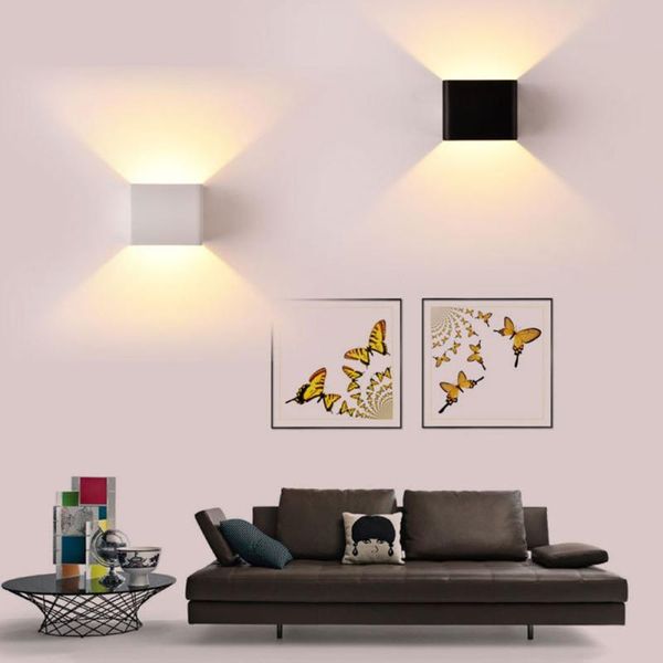 

wall lamp 6w aluminum indoor simple style aisle corridor staircase bedroom decoration bedside decor arts