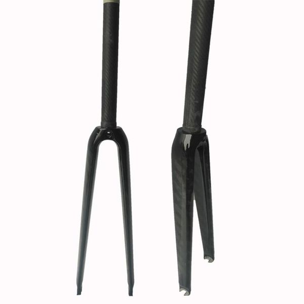 

bike forks earrell carbon fibre road fork rock shox horquilla bicicleta bicycle 700c 12k front accessories send