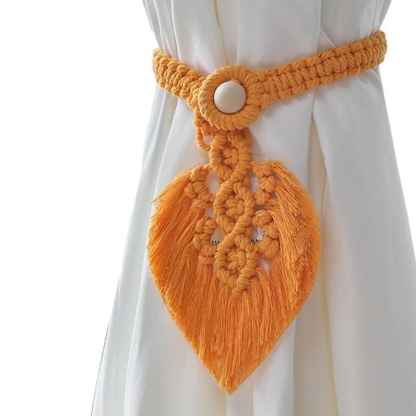 

other home decor g6da macrame curtain strap hand-woven bohemian tie rope handmade farmhouse