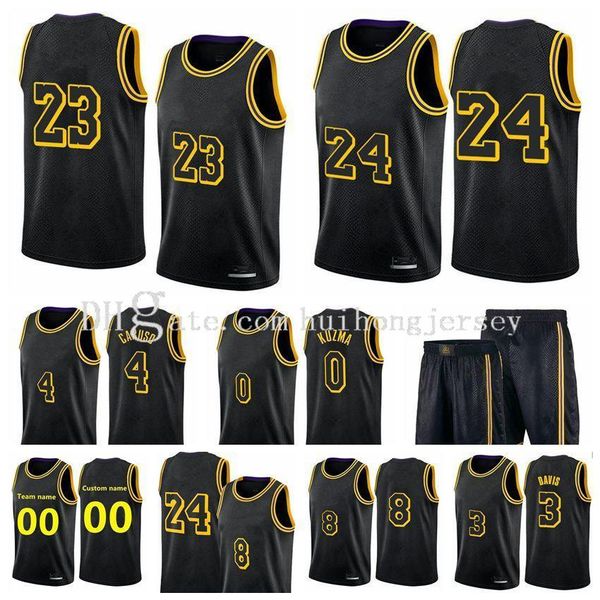 

black mamba los mens angeles 23 player jersey anthony 3 davis kyle 0 kuzma jersey snake skin limited edition alex caruso basketball jerseys, Black;red