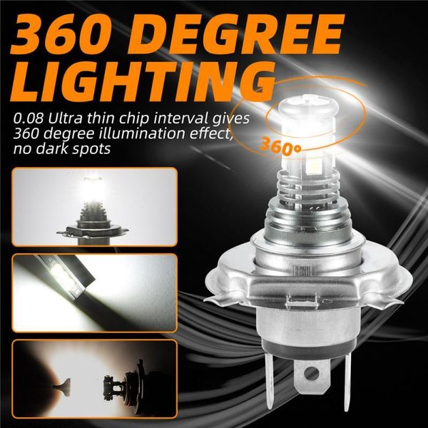 

2pcs h4 h7 h8 h9 h10 h115202 9005 9006 car fog light bulbs 12v 24v 100w 6500k white driving running lamp headlights