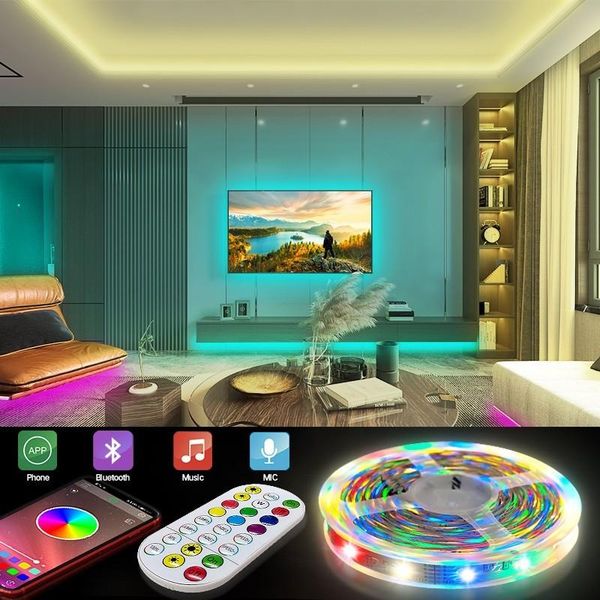 

strips led lights with low voltage flexible colorful neon smd rgb individually addressable ribbon tape dc 12v