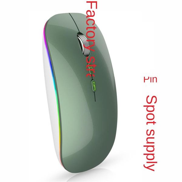 

mice bluetooth dual-mode wirel mouse charging mute poelectric portable notebook office deskcomputers are available