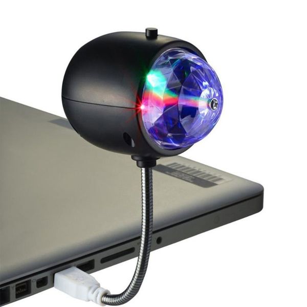 

effects led stage light sound control crystal magic disco dj ktv party lamp