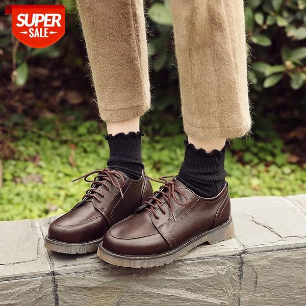 

Women Flat Shoes New Breathable Flats Loafers Slip On Shoes For Women Casual Lace-up Platform Sneakers #dD48