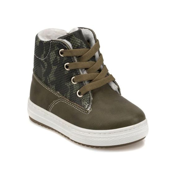 

sneakers flo 92.511729.b khaki male child sneaker shoes polaris, Black;red