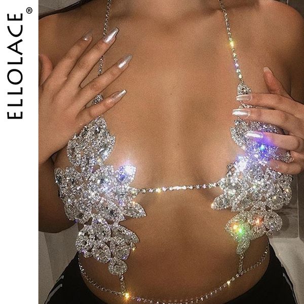 

rhinestone flower style camis women metal chain hollow out party crop summer nightclub tank wholesale, Black;white