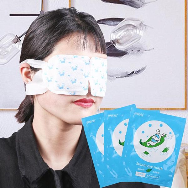 

eyelash curler 1 pc sleeping mask eyepatch self-steam eye cover cotton creative detox moisturising heating compress steam warmer spa