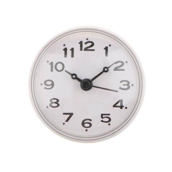 

wall clocks mini bathroom shower clock time watch waterproof with suction cup