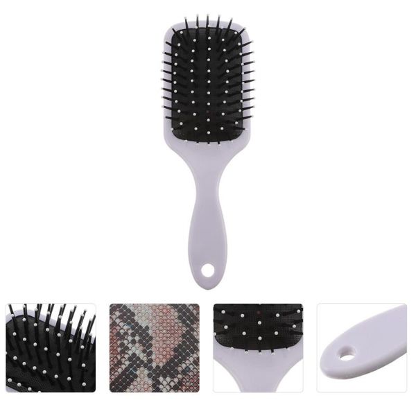 

1pc professional styling comb airbag hair brush portable scalp brushes, Silver