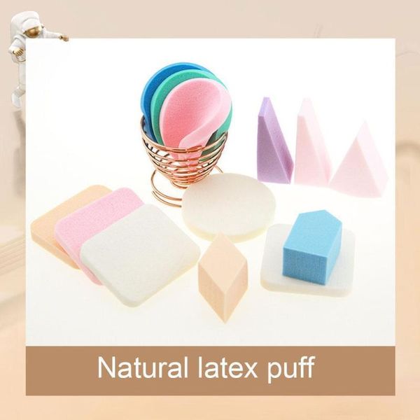 

sponges, applicators & cotton multiple shapes makeup puff sponge beauty cosmetic powder make up foundation tools wet and dry use colorful cu