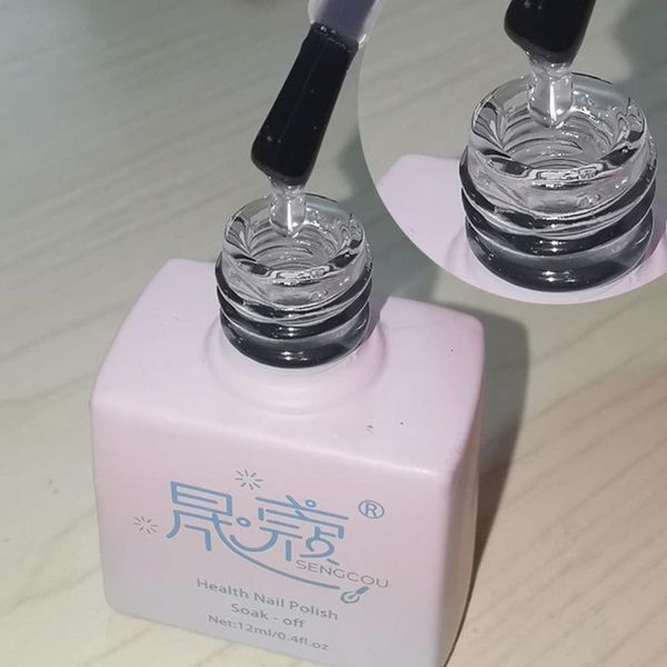 

nail gel primer glue base and coat for polish matte nails fast dry extension adhesive super milk, Red;pink