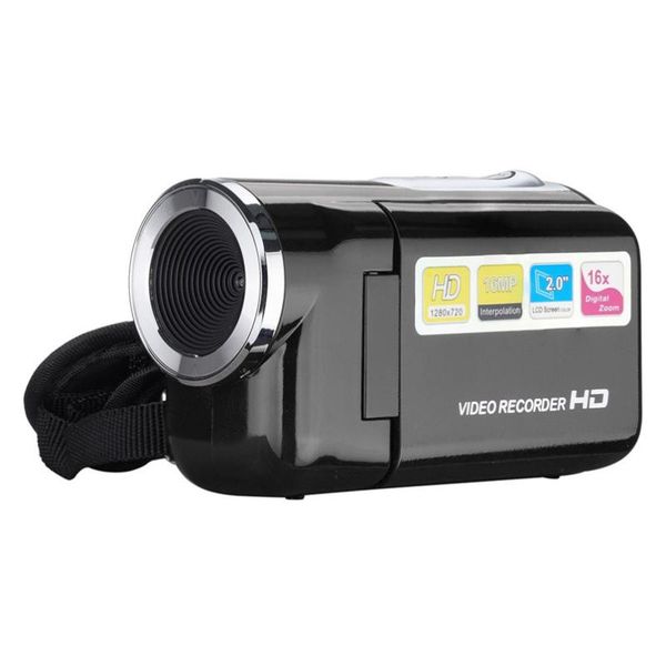 

camcorders led flash video camcorder hd 720p handheld digital camera 4x zoom 2.0 inch tft lcd screen 40ap10 smart home vlog