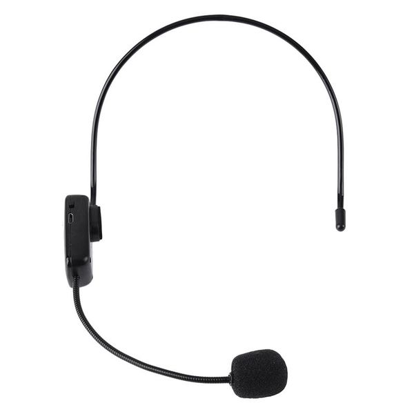 

radio fm wireless headset microphone handsmegaphone mic with lcd digital display for speaker teacher microphones
