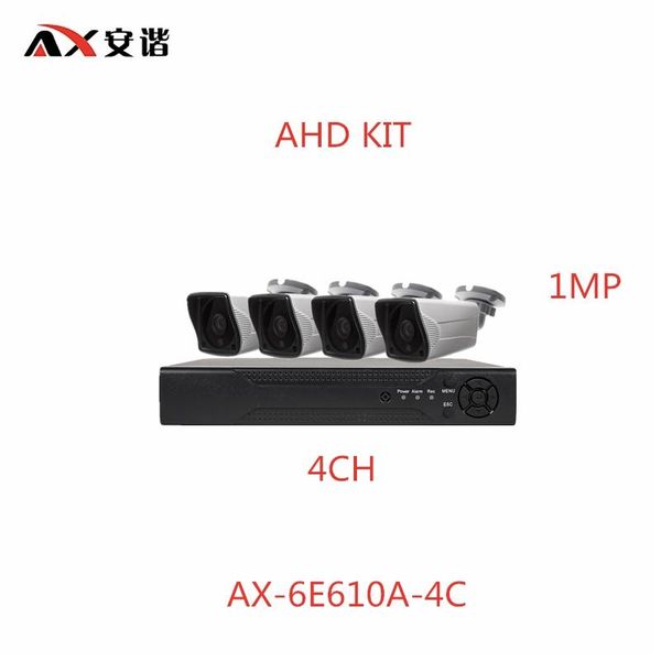 

ax-6e610a-4c 1mp 4ch ahd kit 720p cctv systems