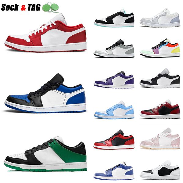 

mens bsaketball shoes 1 1s gym red jumpman womens game royal sports classic green unc paris obsidian low sneakers trainers, White;red