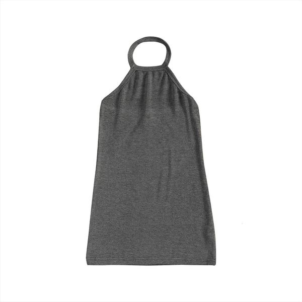 

focusnorm toddler baby girls girl dress sleeveless halter 2 7y tight slim solid color casual round collar clothing, Red;yellow