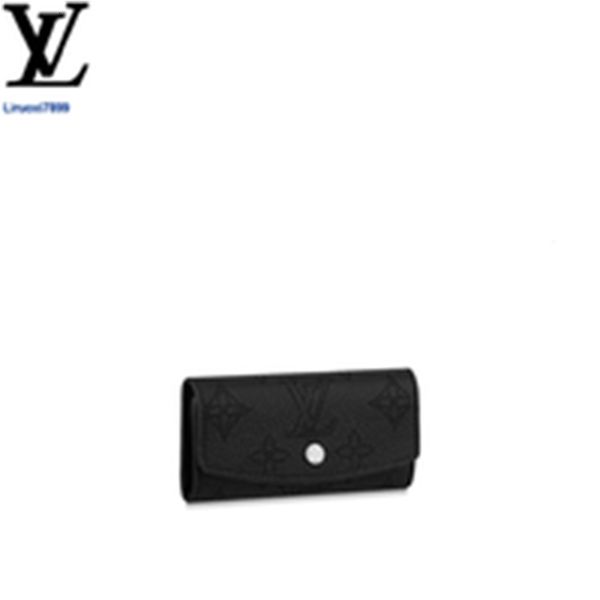 

key brand chain designer cases luxury pouches f7x0 holders m64054 wallets key wallet holder women card real phone leather long purse clutche, Red;black