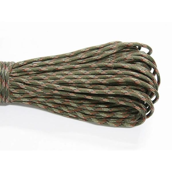 

31m 100 feet paracord rope 4mm parachute cord lanyard tent guyline mil spec type iii 7 strand for hiking camping diy outdoor gadgets