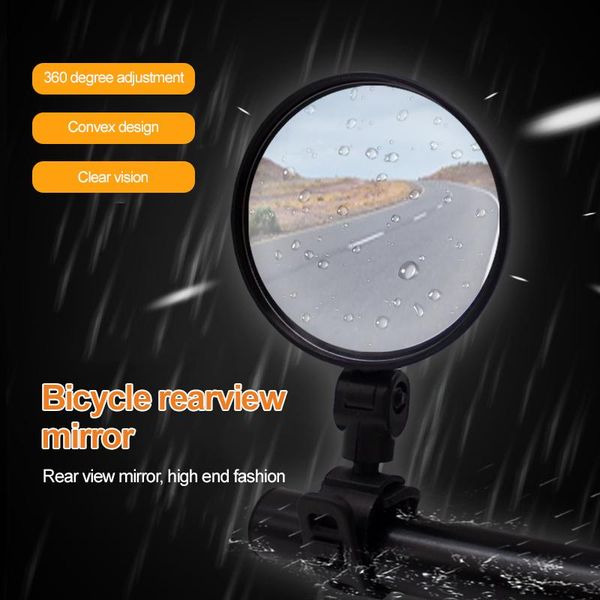 

bike groupsets mini bicycle rear view mirror folding mountain convex large round