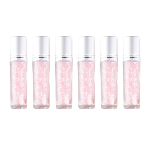 

storage bottles & jars 6pcs 10ml glass roller bottle essential oil dispenser