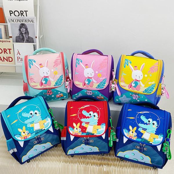 

school bags children's schoolbag 2021 kindergarten 3-5 years old 6 boys girls cartoon space baby backpack