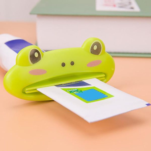 

rolling toothpaste device tube dispenser holder multifunctional plastic facial cleanser squeezer press for bathroom accessories toothbrush h