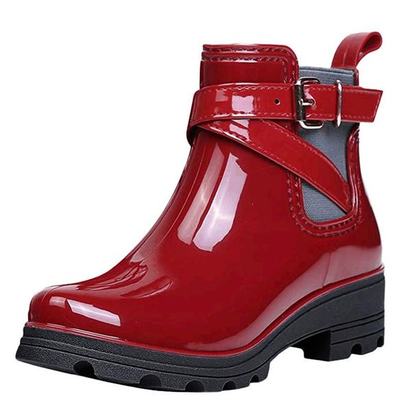 

boots fashion european style black ankle flats round toe zip pu leather woman shoes with warm