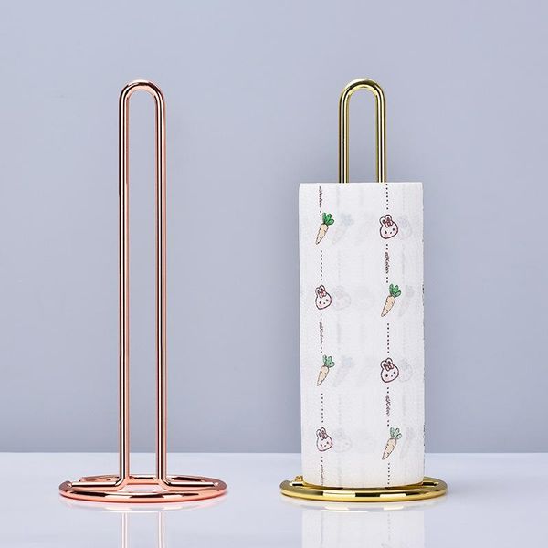 

hooks & rails vertical, wrought iron towel rack, nordic ins wind golden paper table kitchen holder deskreceive a shelf