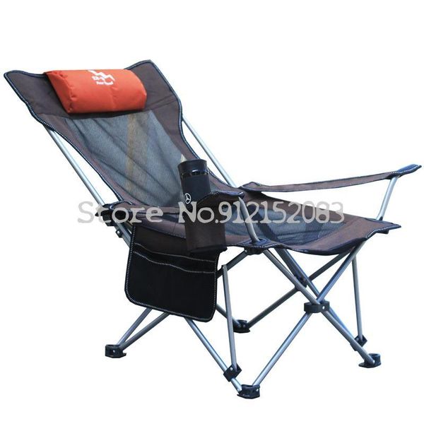 

camp furniture fishing chair folding recliner outdoor portable raft backrest sitting and recl