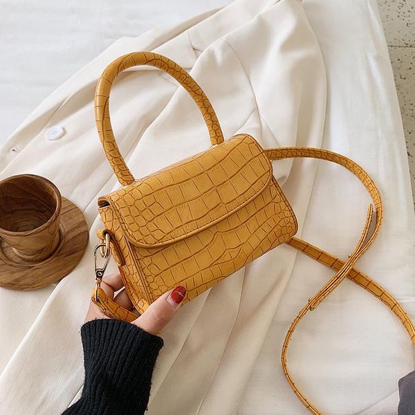 

evening bags luxury handbags women designer stone pattern small totes bag flap messenger leather hand purses ladies clutches