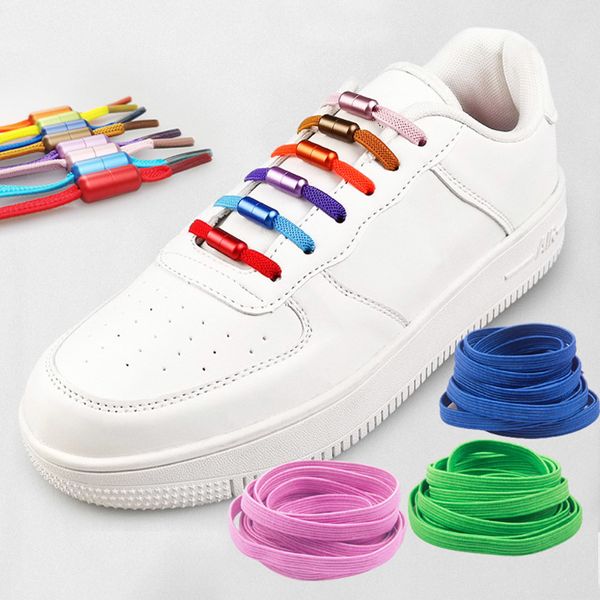 

1pair elastic for kids lazy shoe strings portable semicircle shoe laces no tie shoelaces high stretch yarn 1m