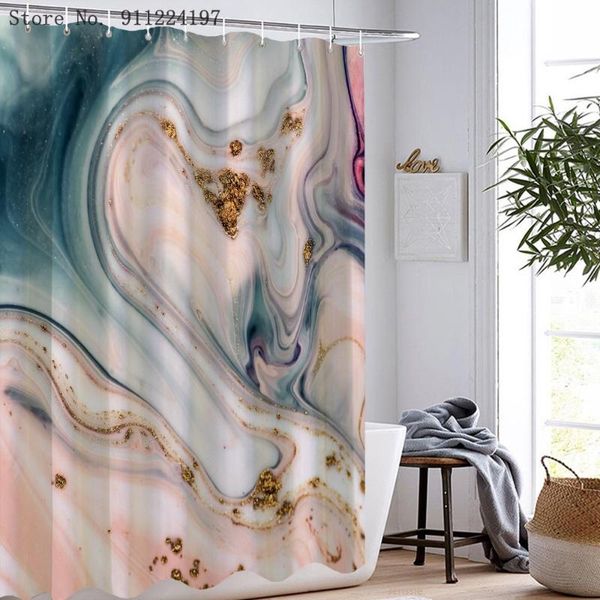 

shower curtains marble texture curtain color pattern background waterproof bathroom bathtub decor screen hooks