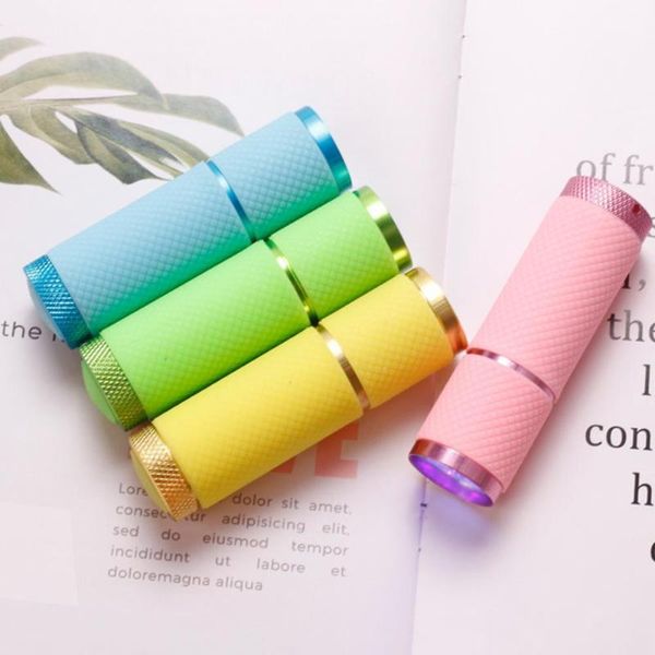 

nail dryers 4 colors delicate uv gel drying led light compact lamp safe for female