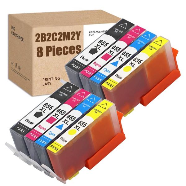 

pieces 655xl ink cartridges for 655 6525 6625 4525 5525 3525 4625
