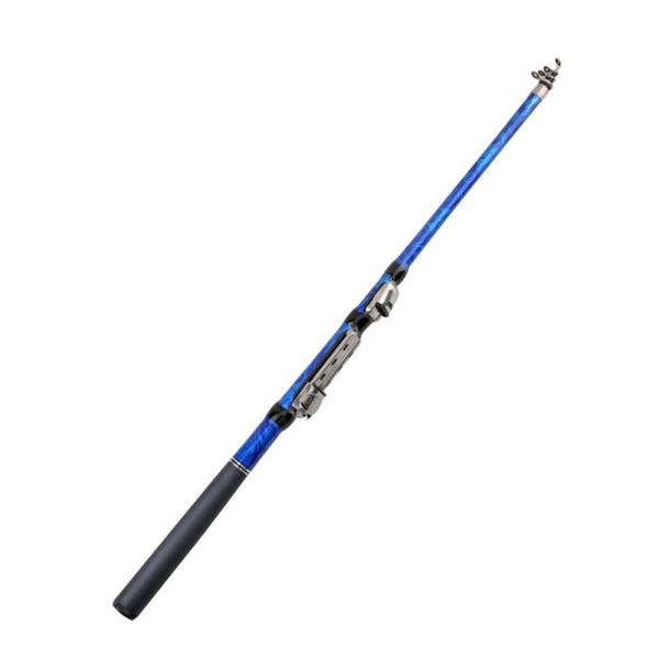 

1.5m/2.1m/3m portable fishing rod carp feeder hard frp carbon fiber pole boat rods