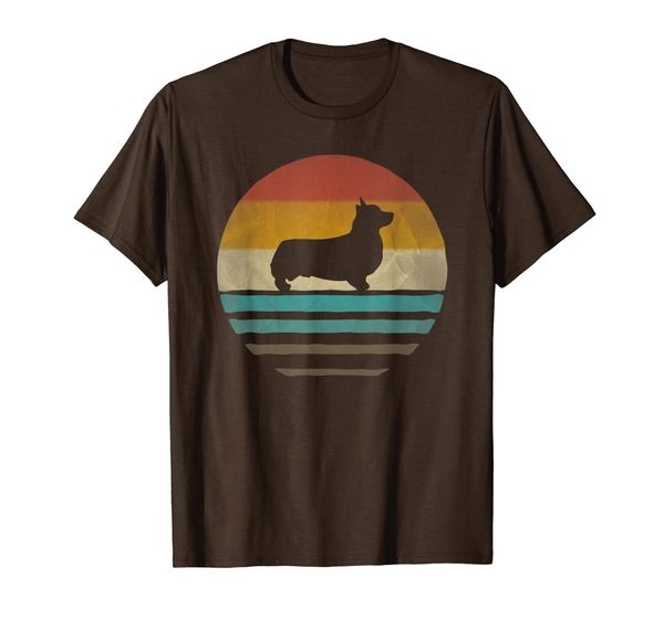 

Retro Vintage Sunset Corgi Dog Breed Lover Silhouette Gift T-Shirt, Mainly pictures