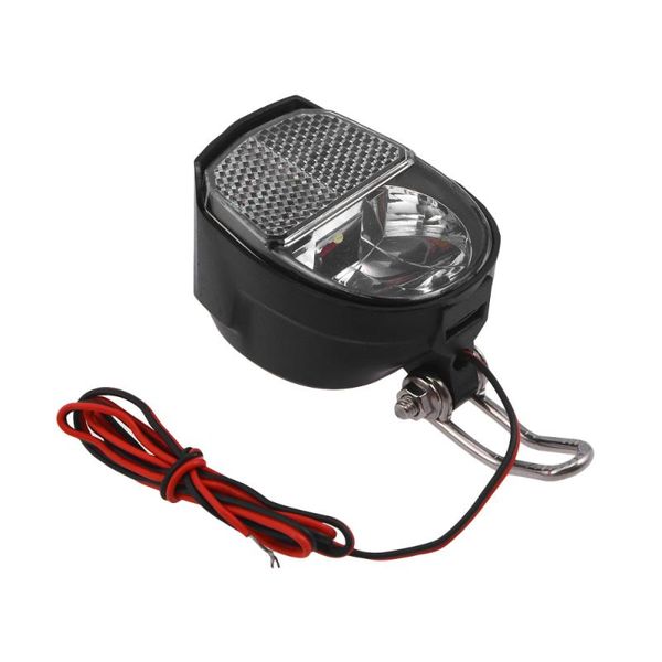 

bike lights ac6v 2.4w motorcycle road mountain use time-lapse light headlight(black)