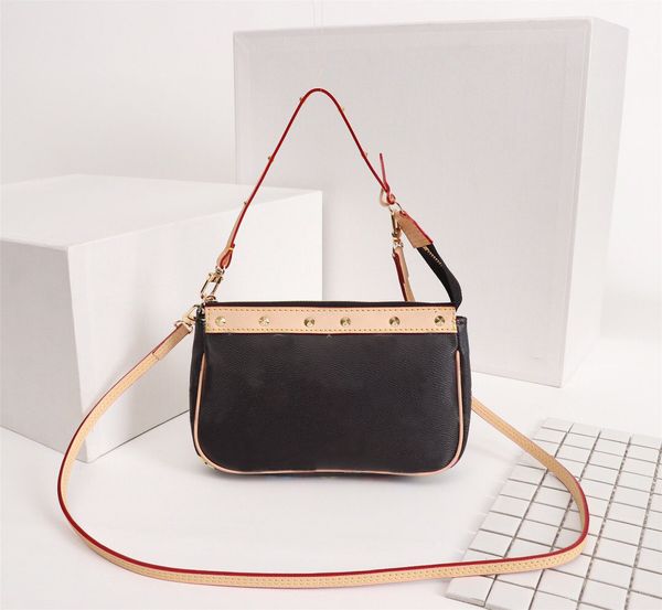 

vintage bag pochette accessories fashion designer luxury handbags purses women genuine leather strap shoulder crossbody messenger shopping b