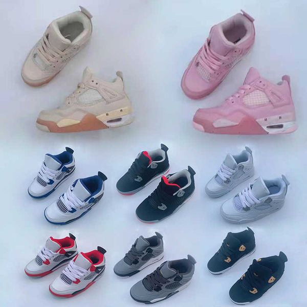 

virgils basketball kids shoes jumpman 4s fire red ows motorsport iv collaboration bred toddler sneaker sail muslin pure money black 4 cool