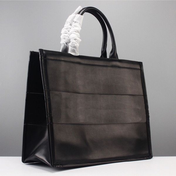 

designer tote bag bags canvas shopping handbags classic shoulder women luxurys embroidered fashion large capacity big size