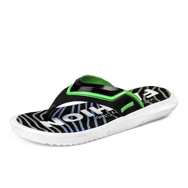 

slippers summer light mens flip flops men beach home chanclas de hombre playa slipper flop indoor infradito uomo japonki, Black