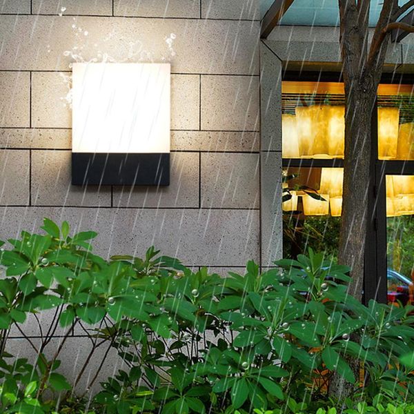 

outdoor wall lamps 20w waterproof lamp led light sconce terrace porch garden lights aluminum cy24