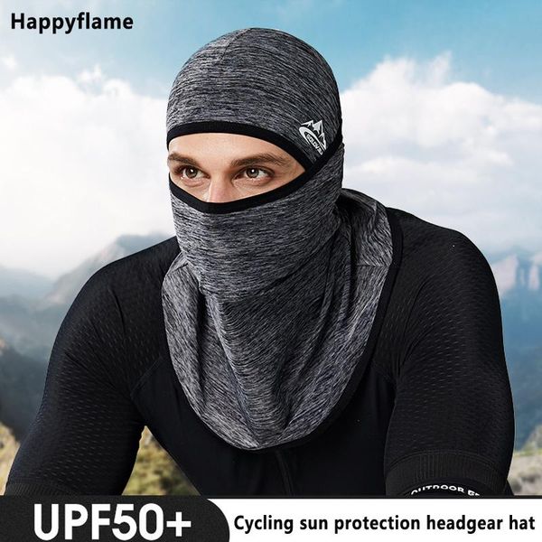 

beanies 1pc ice silk solid color motorcycle face mask outdoor sports warm ski hat cycling full neck cover quick dry headscarf