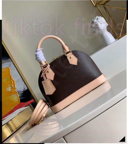 

luxurys designers bags speedy alma bb shell womenbag women handbag leather flower embossed shoulder menbags crossbody bag messenger handbags