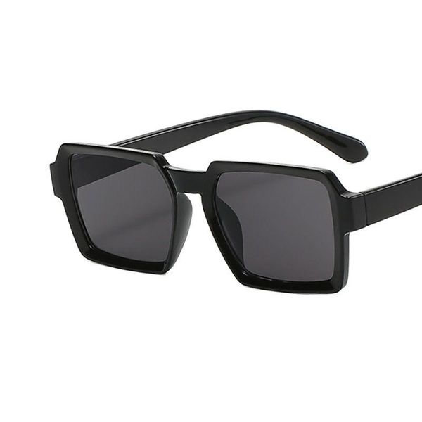 

sunglasses 2021 gradient sun glasses for women men fashion luxury small frame vintage simple square shades eyeglasses uv400, White;black