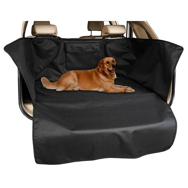 

seat cushions oxford cloth waterproof boot liner mat pet dog floor cover trunk protector 132x104x43cm black