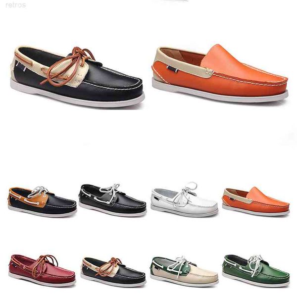 

114 mens running shoes leather british style black white brown green yellow red fashion outdoor comfortable breathable